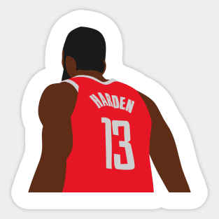 James Harden Number Sticker